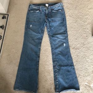 EUC True Religion Bootcut Jeans Size 31